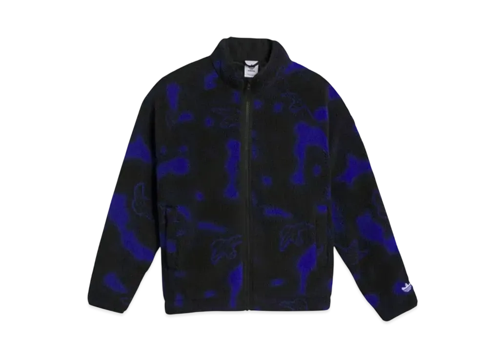 adidas Shmoofoil Fleece Jacket "Royal Blue/Black"