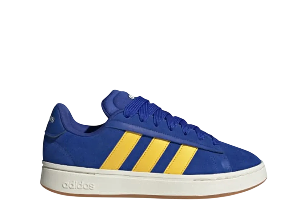 adidas Grand Court Alpha "Semi Lucid Blue/Utility Yellow/Off White"
