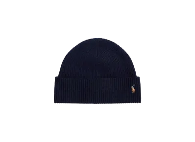 Polo Ralph Lauren Signature Pony Wool Blend Beanie "Blue"