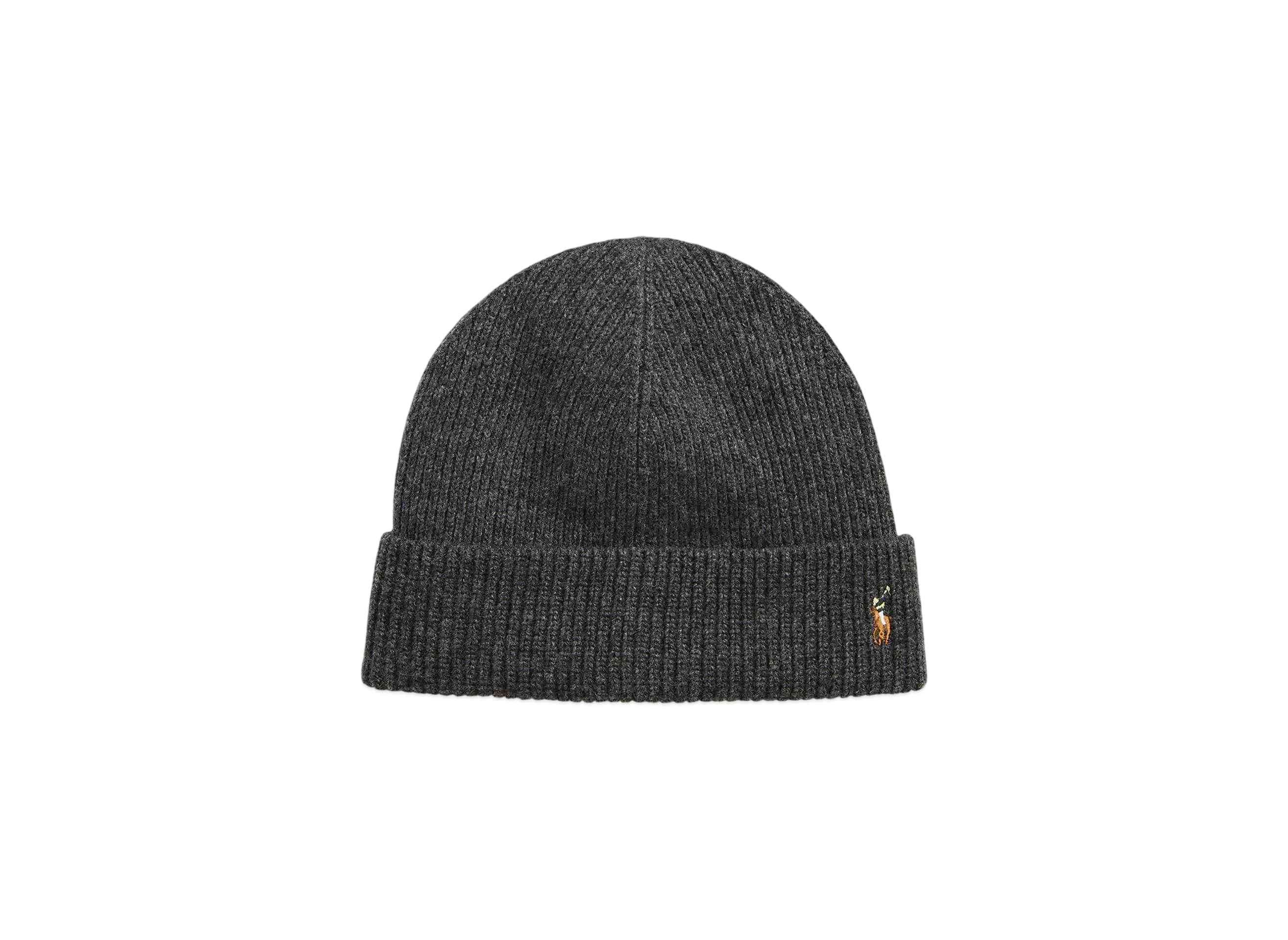 Polo Ralph Lauren Signature Pony Wool Blend Beanie "Gray"