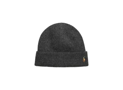 Polo Ralph Lauren Signature Pony Wool Blend Beanie "Gray"