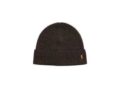 Polo Ralph Lauren Signature Pony Wool Blend Beanie "Brown"