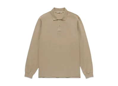 JJJJound Longsleeve Polo Shirt "Taupe"