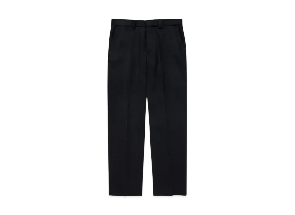JJJJound Heavy Wool Trousers Wide "Black"