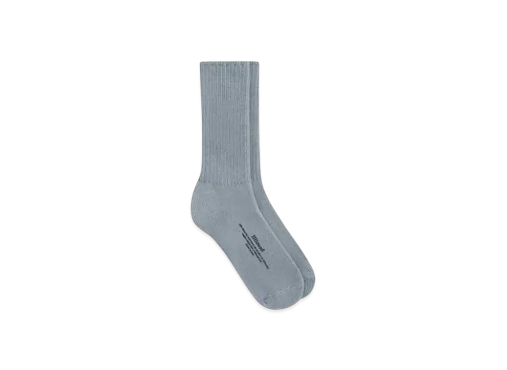 JJJJound Organic Socks "Storm Blue"