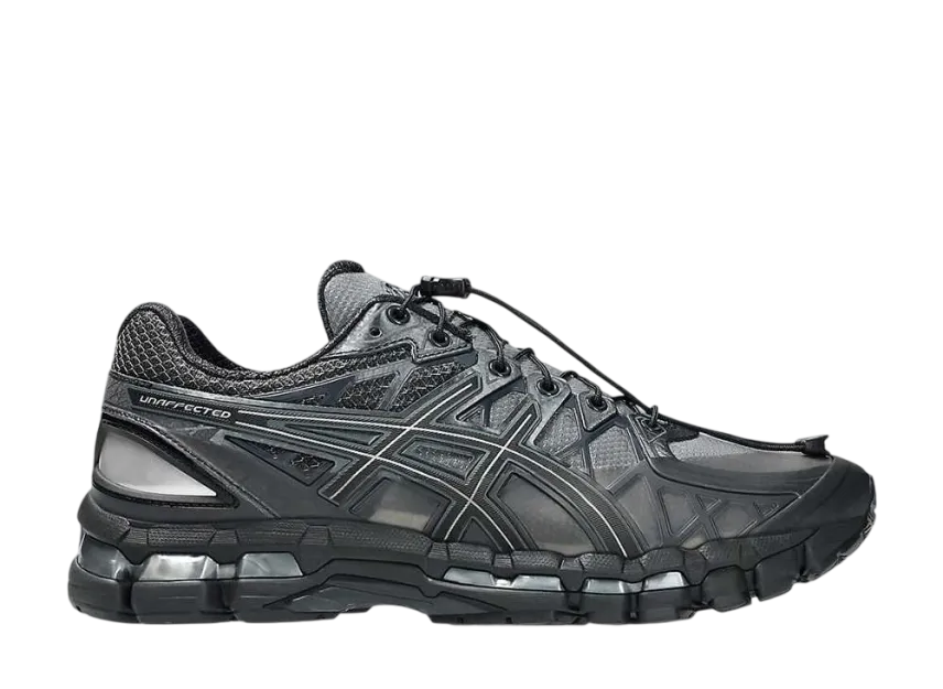 アンアフェクテッド × アシックス ゲルカヤノ20 "オブシディアングレー/ブラック"