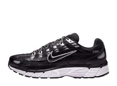 Nike P-6000 "Black/White/Metallic Silver"