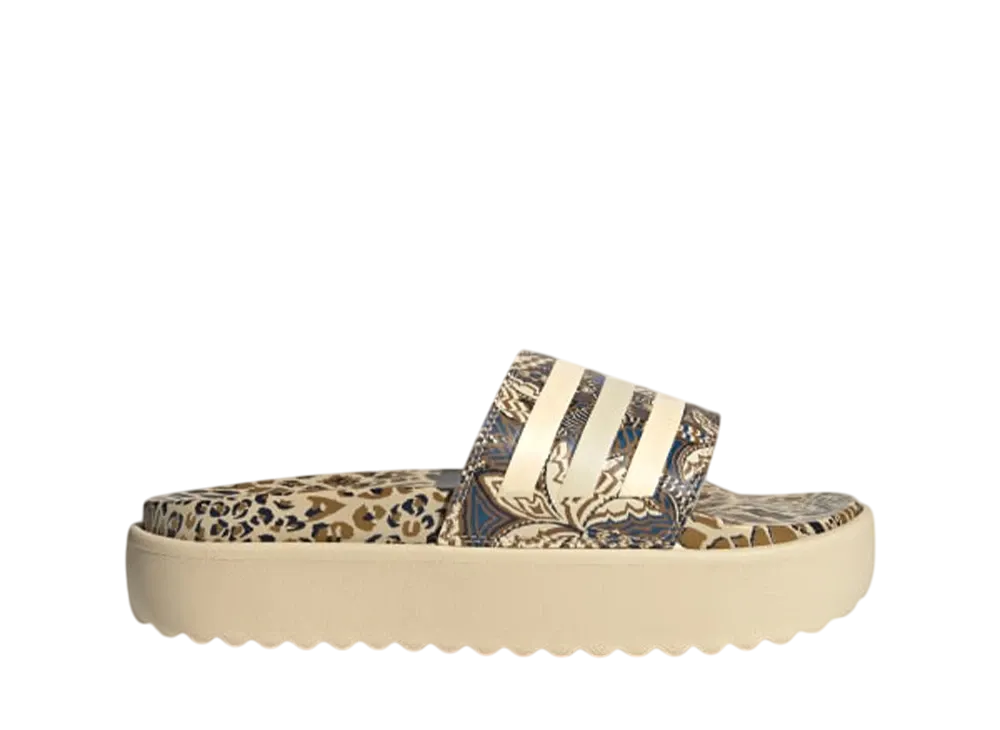adidas Women's Adilette Platform Slides "Crystal Sand"