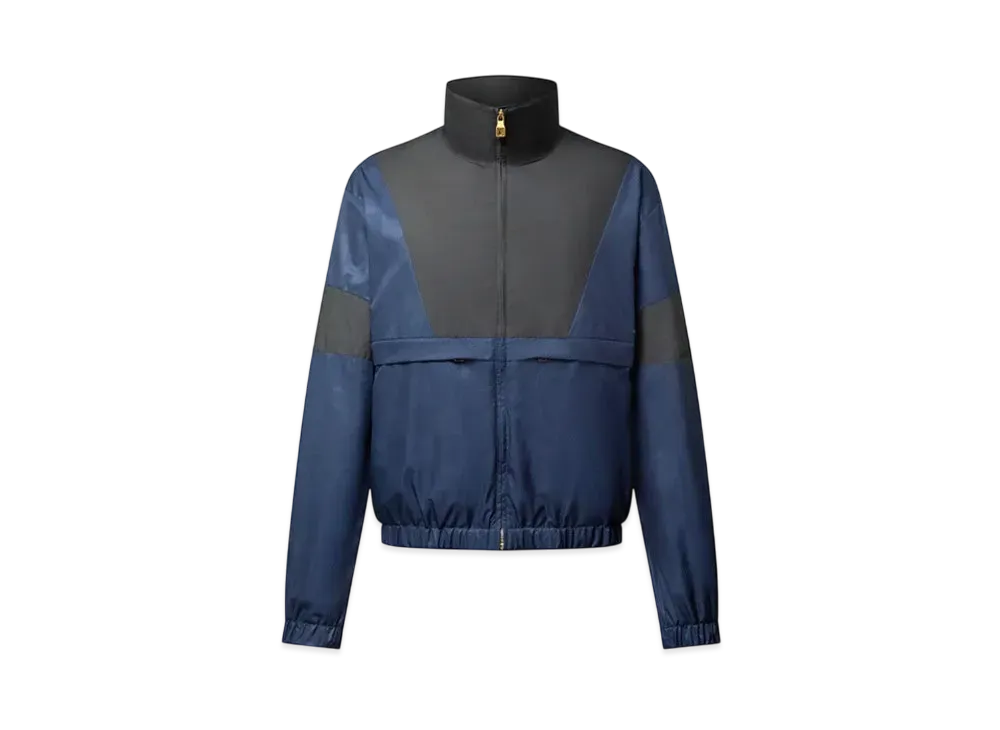 Louis Vuitton Nylon Travel Tracksuit Top "Noir"