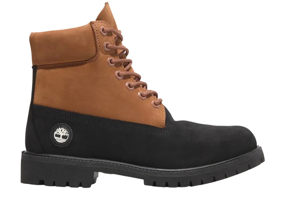 Timberland Premium 6inch Lace Up Waterproof Boots "Black/Rust"