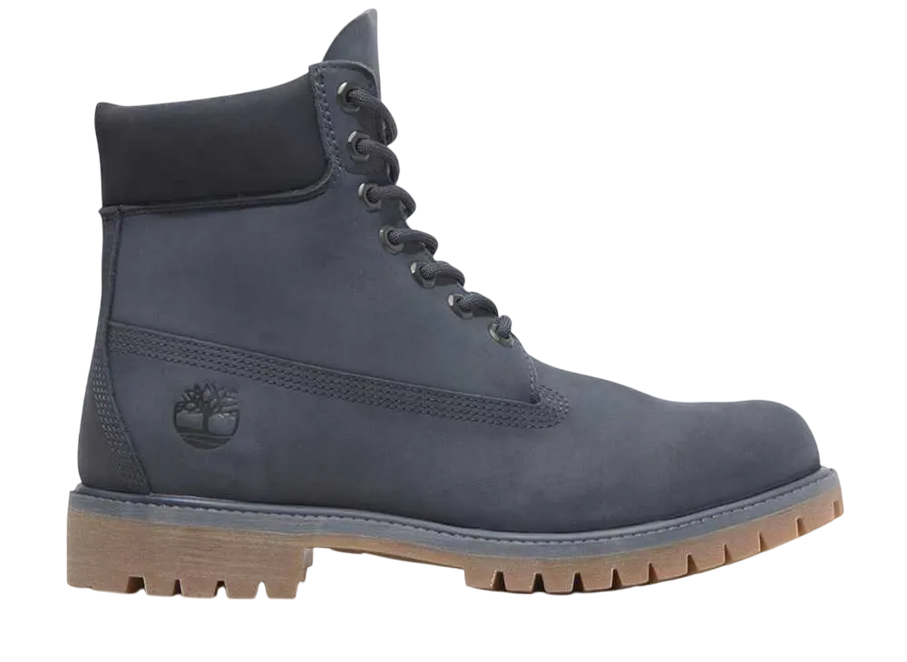 ティンバーランド プレミアム 6インチ レースアップ ウォータープルーフ ブーツ "ダークブルー"