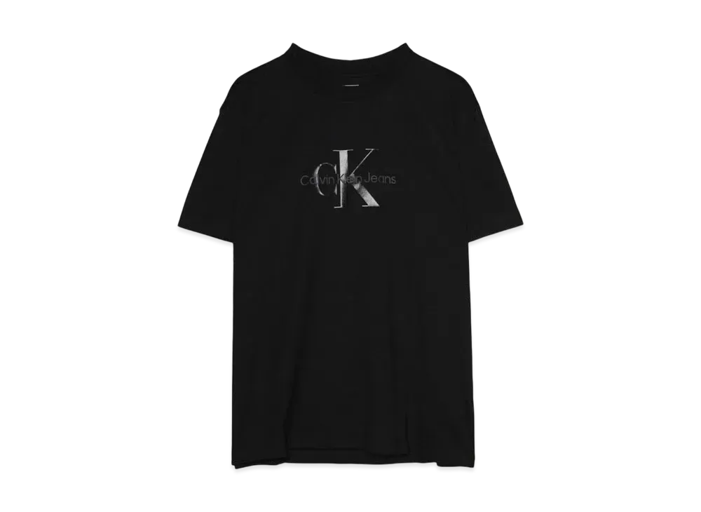 Calvin Klein Jeans SHINY MONOLOGO TEE "Ck Black"