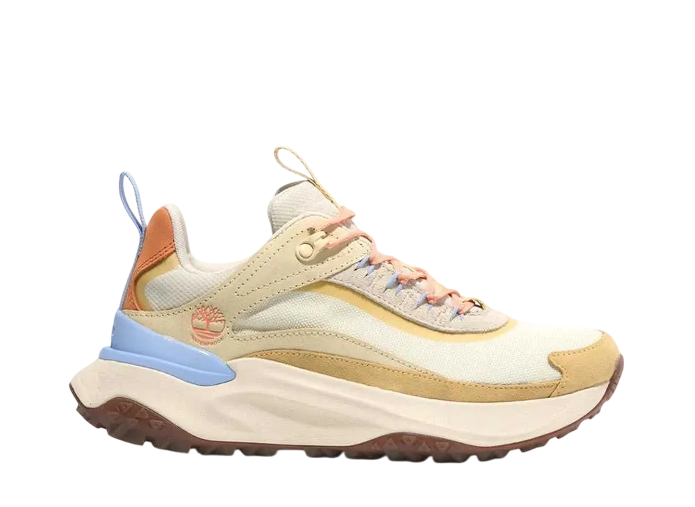 Timberland Women's Motion Access Low Lace Up Waterproof "Natural/Medium Yellow"