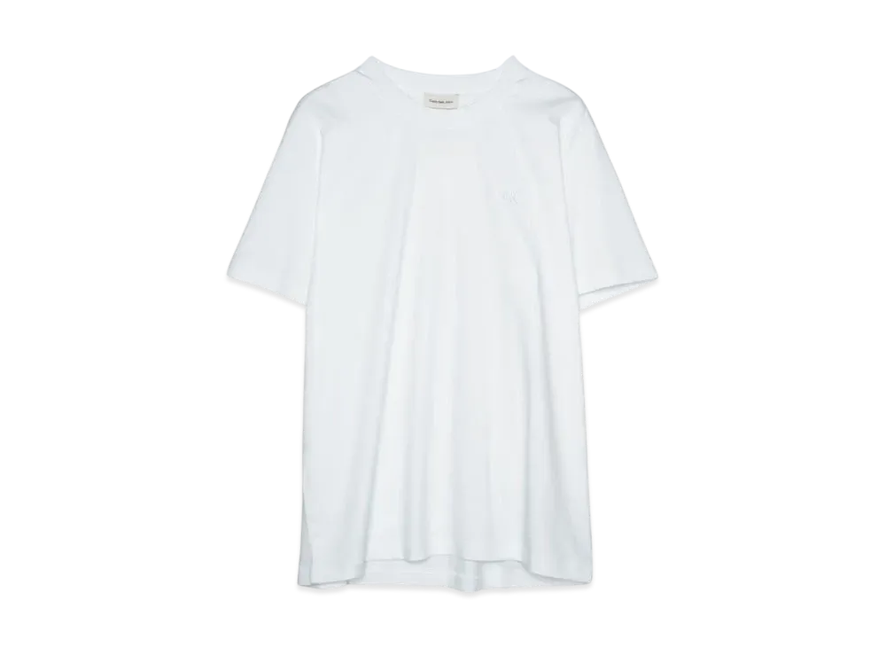 Calvin Klein Jeans A- SS REG LIQUID COTTON TEE "Bright White"