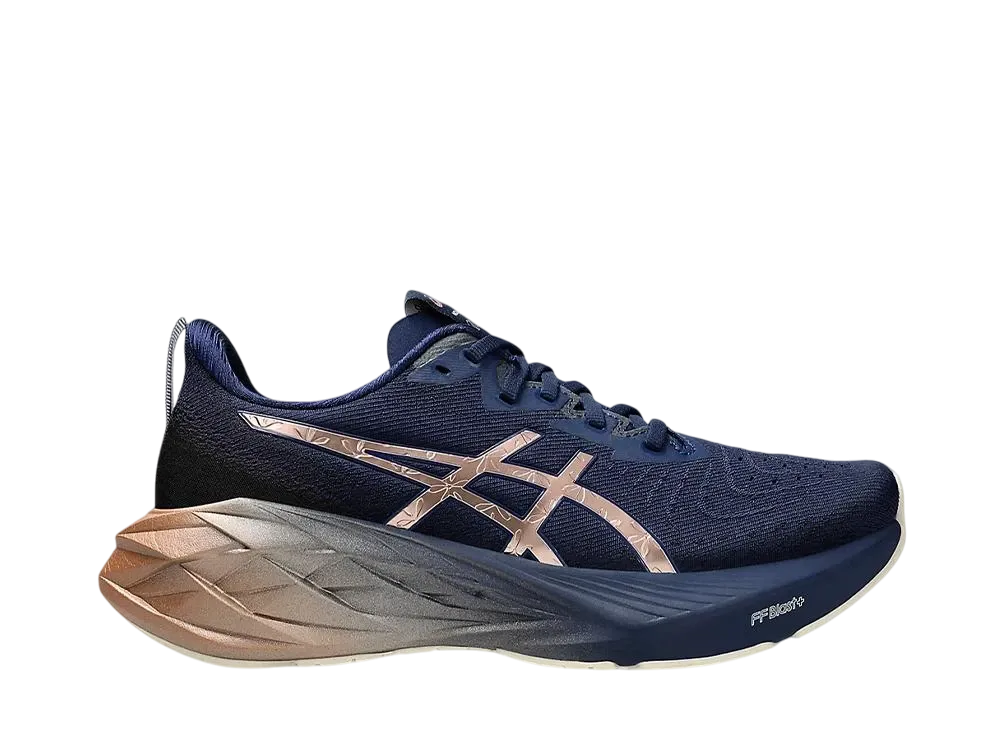 アシックス ウィメンズ ノバブラスト4 プラチナム "ルーエクスパンス/ローズゴールド"