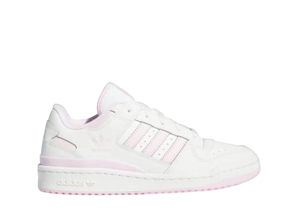 アディダスオリジナルス ウィメンズ フォーラム ロー CL "クラウドホワイト/クリアピンク"