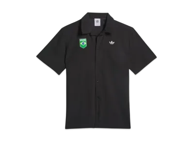 adidas Brazil Tech Button Shirt "Black"