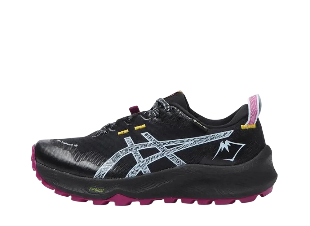 アシックス ウィメンズ ゲルトラブーコ12 ゴアテックス "ブラック/ブルー"