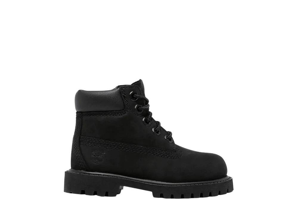 ティンバーランド TD プレミアム 6インチ ウォータープルーフ ブーツ "ブラック" (キッズ)