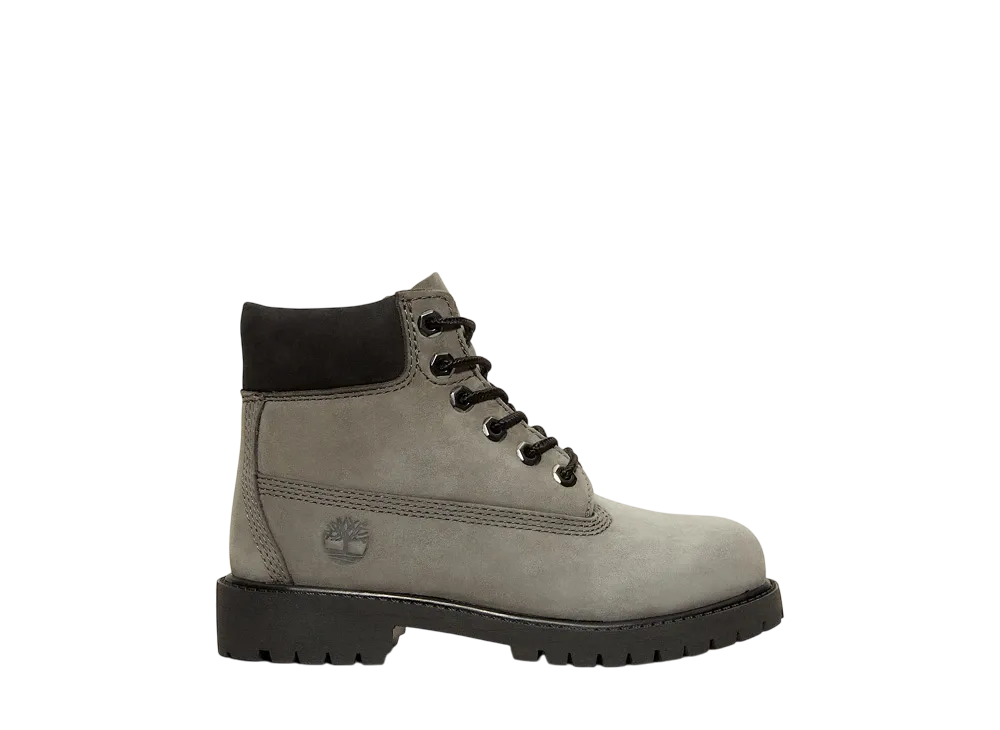 ティンバーランド TD プレミアム 6インチ ウォータープルーフ ブーツ "ミディアムグレー" (キッズ)