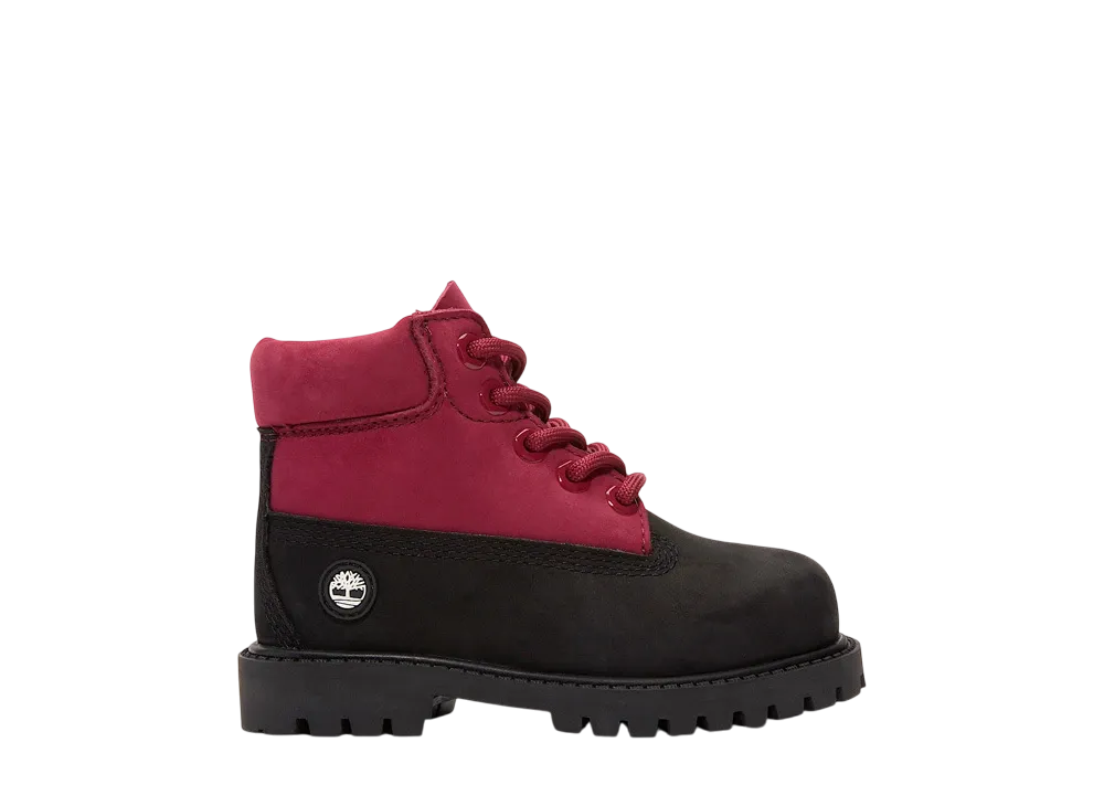 Timberland TD Premium 6 Inch Waterproof Boot "Black/Pink"