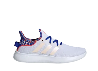 adidas Women's Cloudfoam Pure SPW "Cloud White/Bliss Orange/Bright Red"