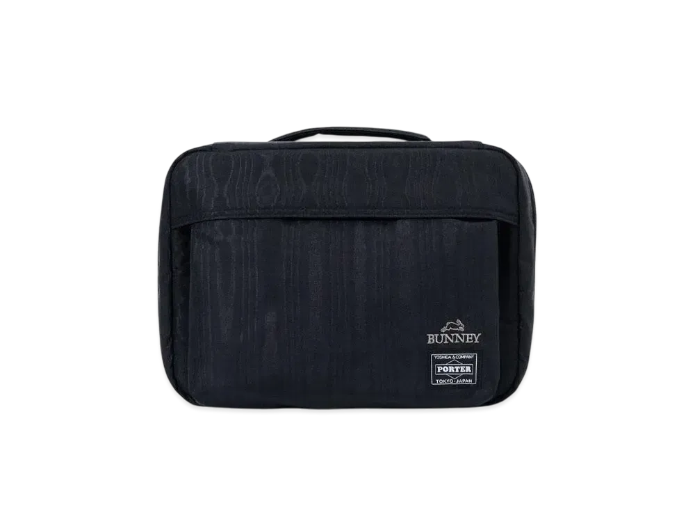 PORTER x BUNNEY Jewelry Case "Black Moire"