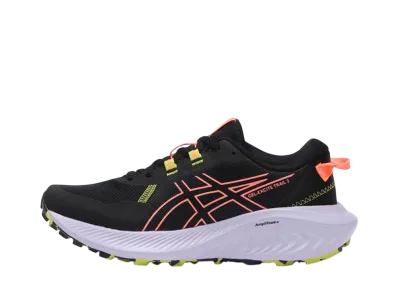 アシックス ウィメンズ ゲルエキサイト トレイル2 "ブラック/サンコーラル"