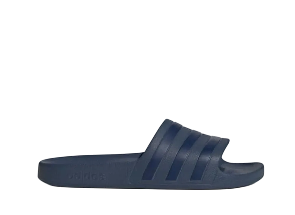 アディダス アディレッタ アクア スライド "プリラブドインク/ダークブルー"