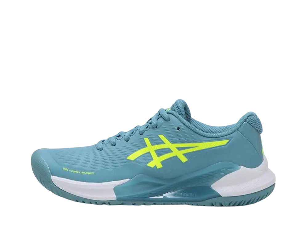 アシックス ウィメンズ ゲルチャレンジャー14 "グリスブルー/セーフティイエロー"