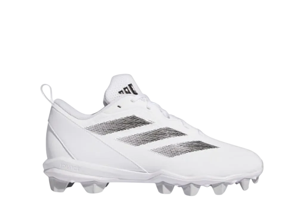 adidas Women's Adizero Instinct Molded Cleats "Cloud White/Core Black/Team Light Grey"