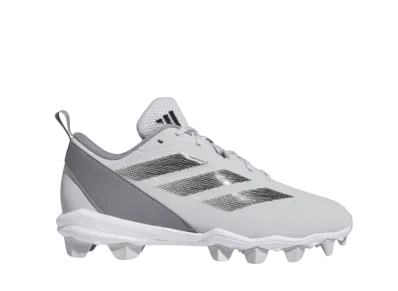 adidas Women's Adizero Instinct Molded Cleats "Team Light Grey/Core Black/Grey Three"