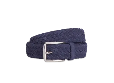 TOD'S Belt in Suede "Blue"