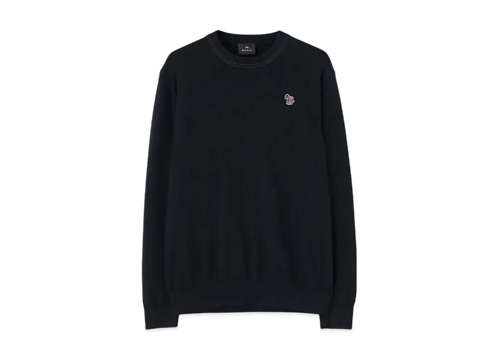Paul Smith Sports Stripe Zebra Crew Neck Knit "Black"