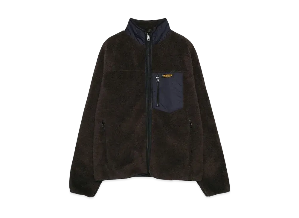 RATS ZIP FLEECE "BROWN"
