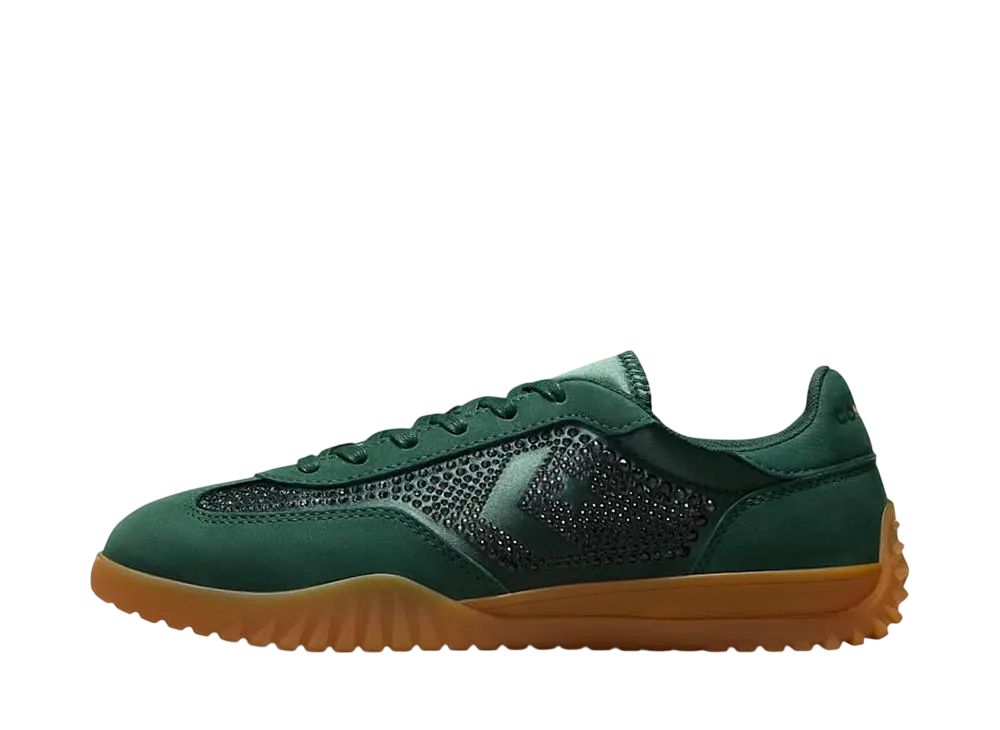 スワロフスキー × コンバース ランスター トレーナー "ディープエメラルド"
