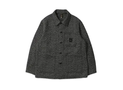 UNION x NEEDLES D.N. Coverall Jacket - Wool Herringbone "Black"