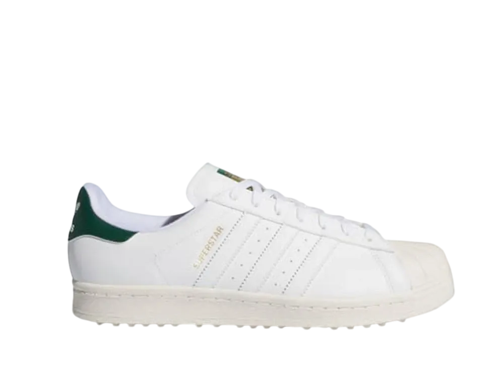 adidas Superstar Golf Spikeless "Cloud White/Off White/Collegiate Green"