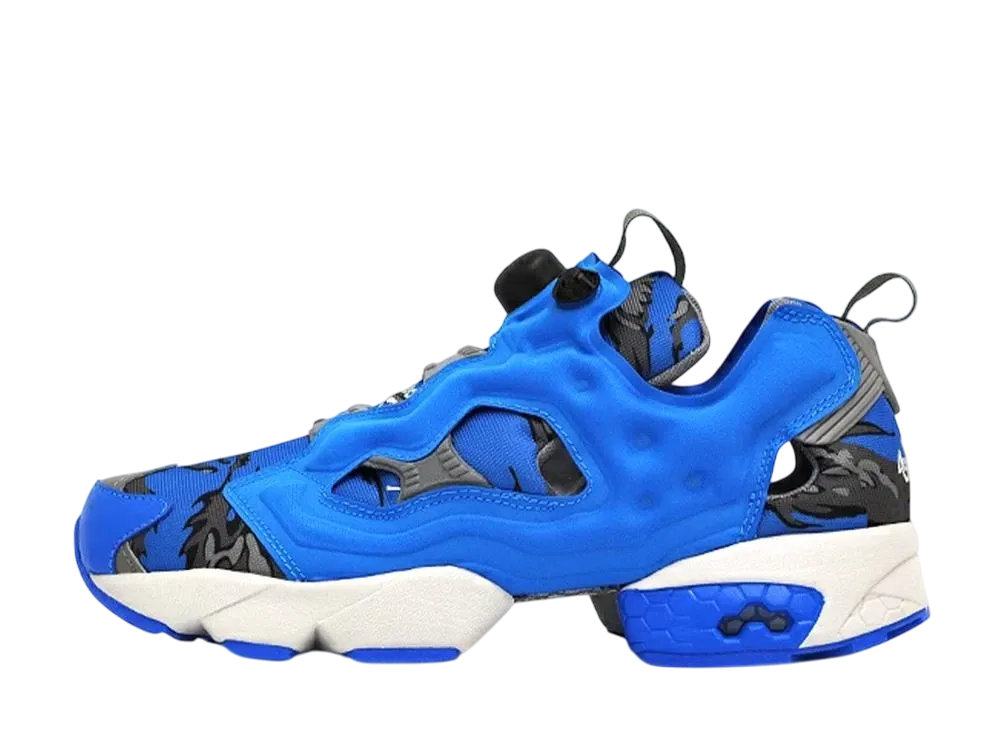 Stash × Reebok Instapump Fury OG "Cycle Blue/Grey/Steel/Grey"