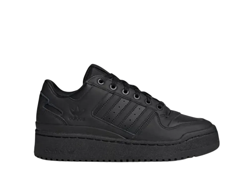 adidas Women's Forum Bold Stripes "Core Black/Cloud White"