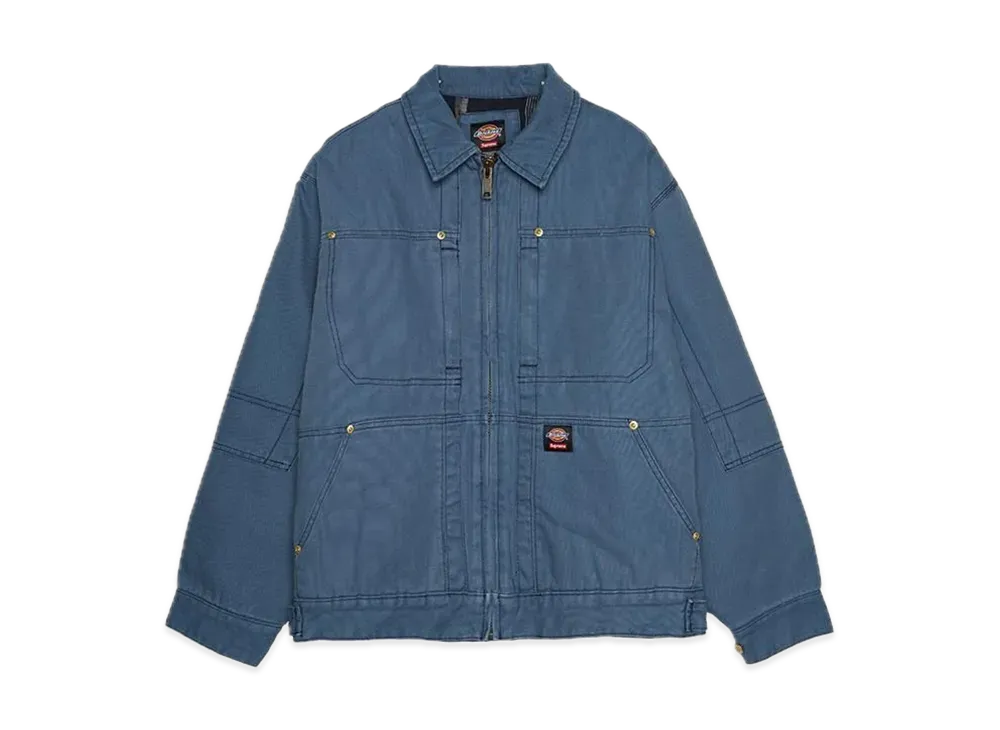 Supreme x Dickies Hooded Work Jacket "Royal"