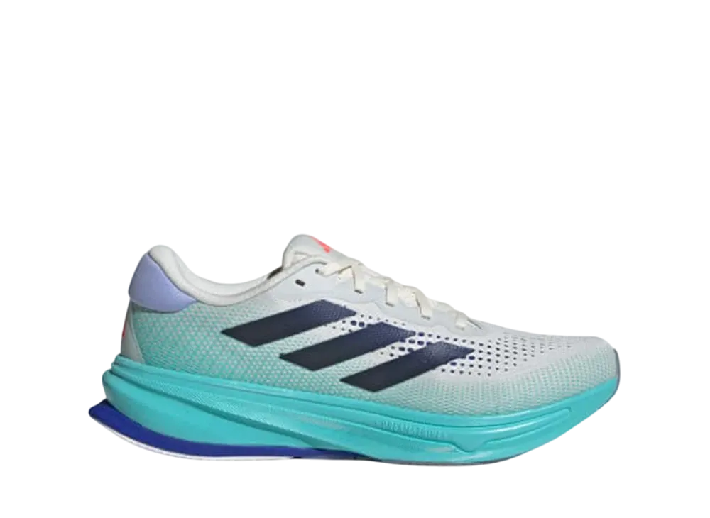 アディダス ウィメンズ スーパーノヴァ ライズ ランニング "オフホワイト/ルシッドブルー/フラッシュアクア"