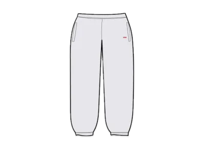 Supreme Small Box Sweatpant "Ash Grey"