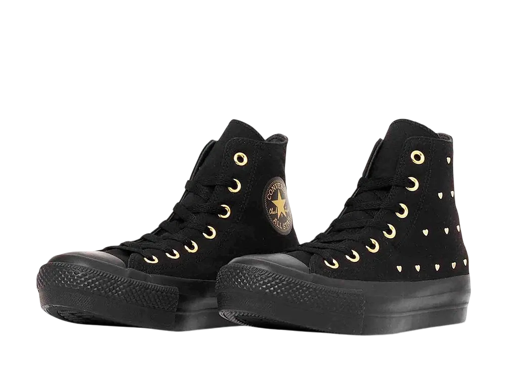 Converse All Star PLTS Heartstuds Hi "Black"