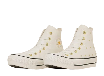 Converse All Star PLTS Heartstuds Hi "White"