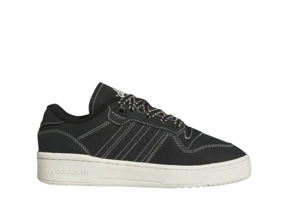 アディダスオリジナルス ウィメンズ ライバルリー ロー "コアブラック/アイボリー/サンドストレータ"