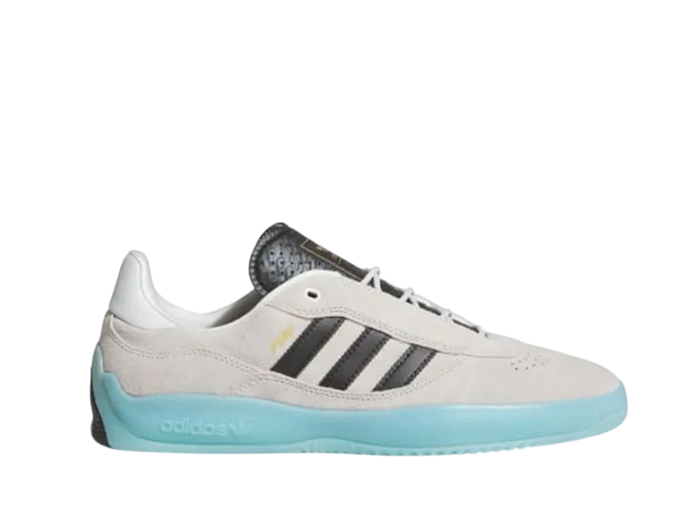 adidas Puig "Crystal White/Core Black/Light Aqua"