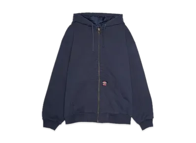 Supreme x Dickies Quilted Lined Zip Up Hooded Sweatshirt "Navy"