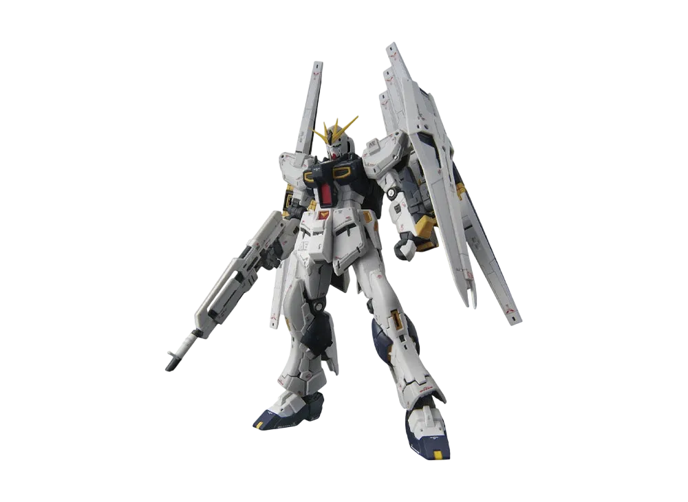BANDAI "REAL GRADE" -MOBILE SUIT GUNDAM: CHAR'S COUNTERATTACK- RG 1/144 v Gundam (double fin funnel equipped type)
