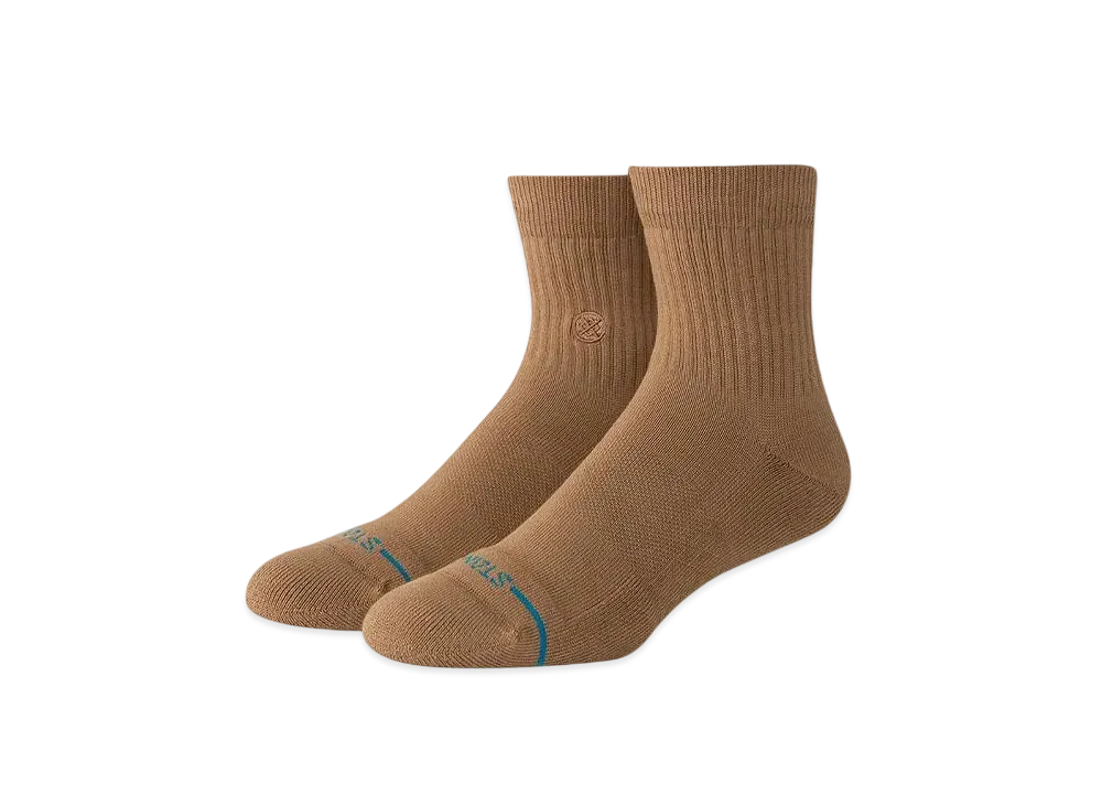 STANCE ICON QUARTER "BROWN"